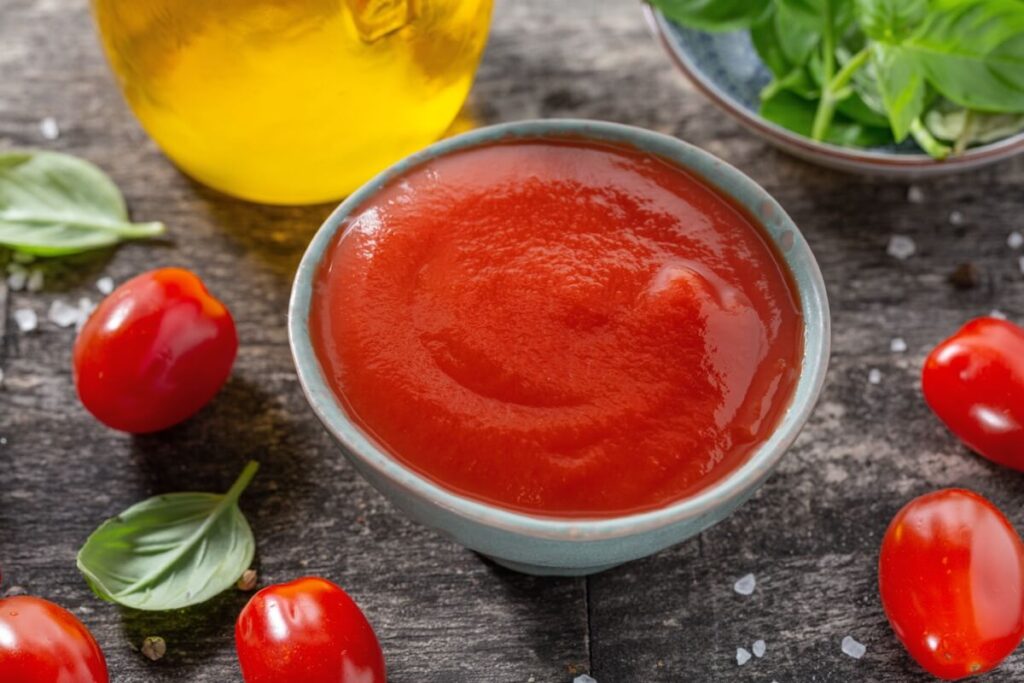 Ketchup zwiększa kaloryczność posiłku